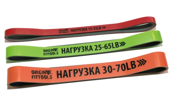Эспандер FT-61-30, 61 см, оранжевый FT